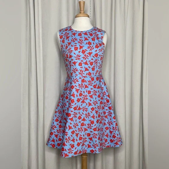 Draper James Fit and Flare Dress - Picture 2 of 8